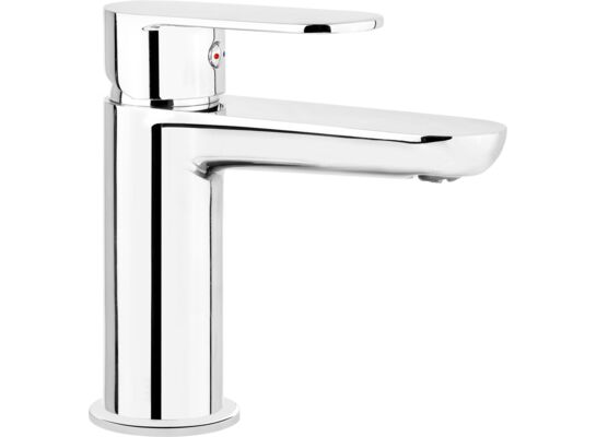 Bateria umywalkowa stojąca Alpinia chrom korek click-clack