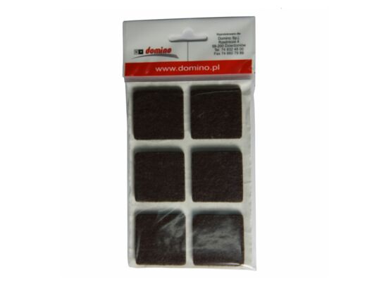 Filc brązowy 40 x 40 mm