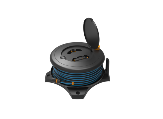 Bęben z wężem Solid L 13 mm 1/2" 30 m Fiskars