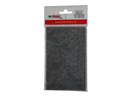 Filc szary 95 x 145 mm