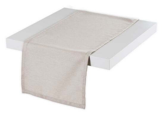 Bieżnik dekoracyjny Natural beżowy 180 x 35 cm