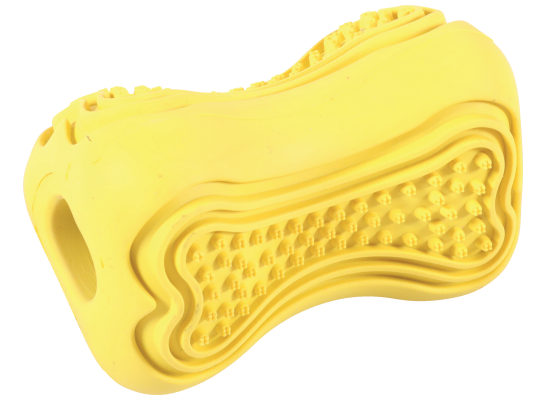 Zabawka kauczukowa TITAN S żółty Zolux