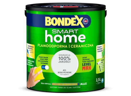 Farba ceramiczna SMART HOME boso po rosie 2,5 l