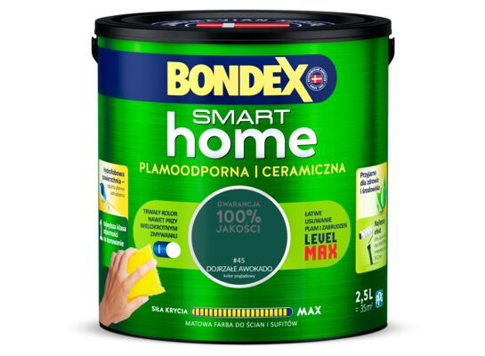 Farba ceramiczna SMART HOME dojrzałe avocado 2,5 l