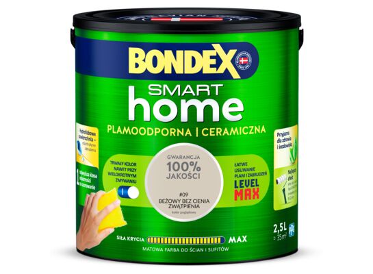 Farba ceramiczna SMART HOME beżowy bez cienia zwątpienia 2,5 l