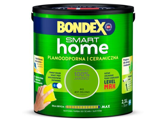 Farba ceramiczna SMART HOME jest zielono 2,5 l