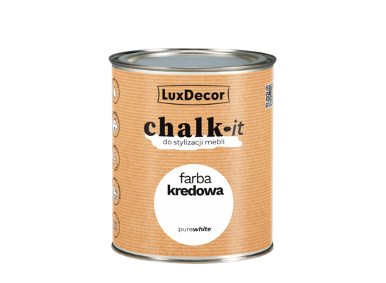 Farba kredowa Chalk-it Pure White 0,75 l