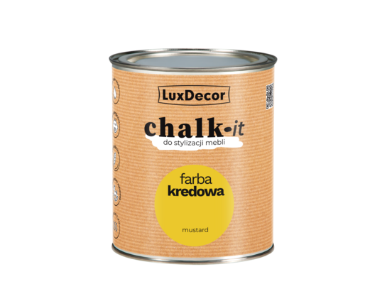 Farba kredowa Chalk-it Mustard 0,75 l