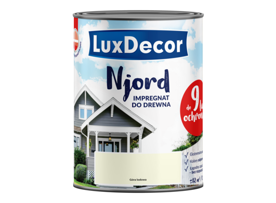 Impregnat do elewacji drewnianych Njord góra lodowa 0,75 l LuxDecor