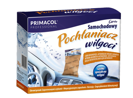 Samochodowy pochłaniacz wilgoci CARIN 250 g