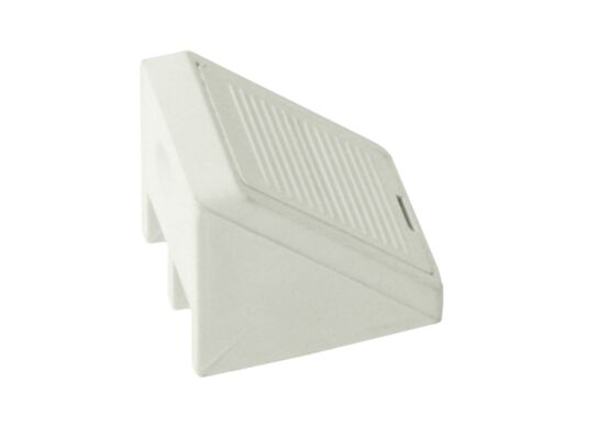 Podpórka montażowa pojedyncza srebrna