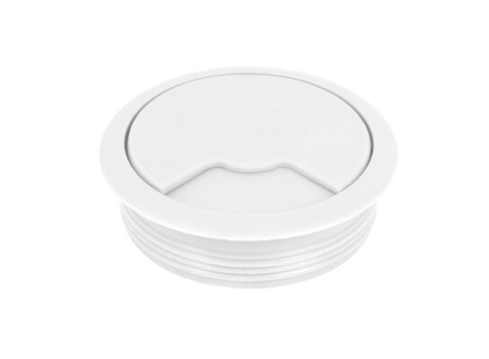 Przelotka do kabli biała