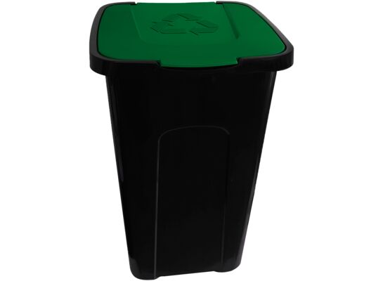Kosz do segregacji śmieci 50 l sorta zielony