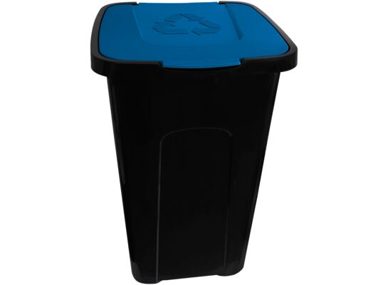 Kosz do segregacji śmieci 50 l sorta niebieski