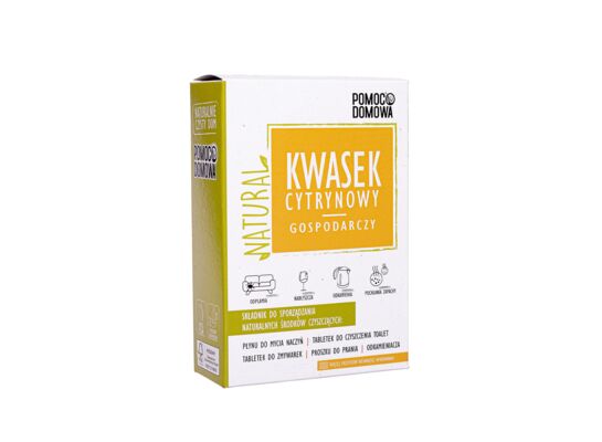 Kwasek cytrynowy gospodarczy 4 x 70 g POMOC DOMOWA NATURAL