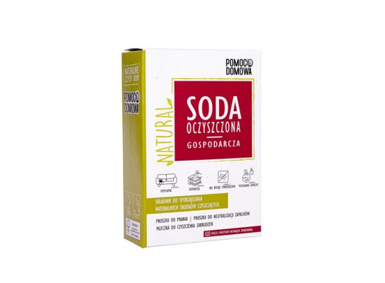 Soda oczyszczona gospodarcza 4 x 100 g POMOC DOMOWA NATURAL