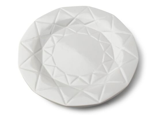 Talerz płaski ADEL GREY 24 cm