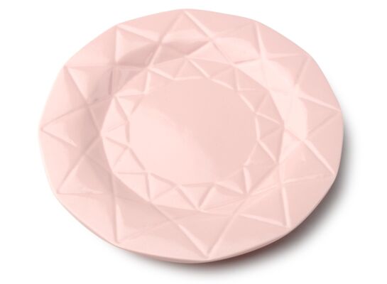 Talerz płaski ADEL PINK 24 cm