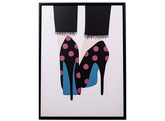 Obraz 45 x 60 x 4 cm Szpilki1