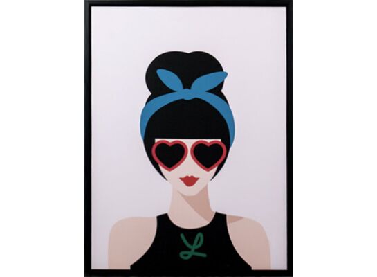 Obraz 45 x 60 x 4 cm Kobieta1