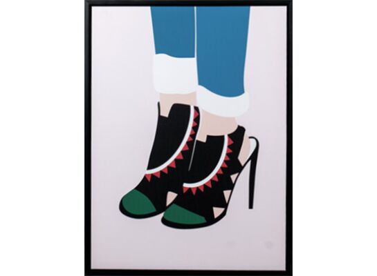 Obraz 45 x 60 x 4 cm Szpilki2