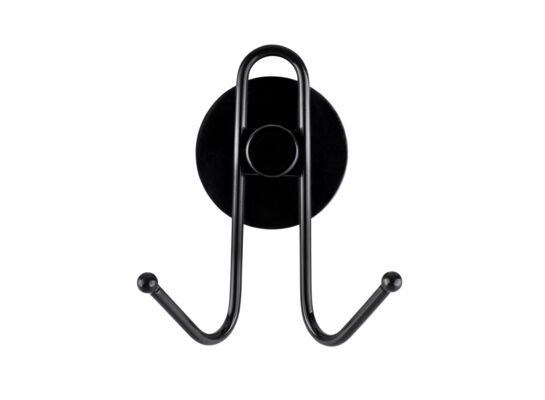 Wieszak ścienny podwójny czarny AWD Interior