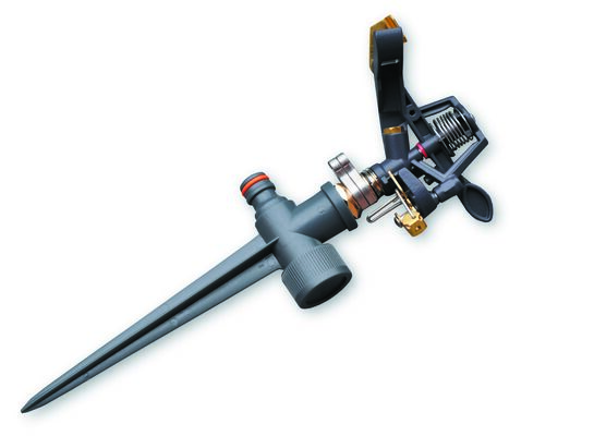 Zraszacz pulsacyjny metalowy wbijany WHITE LINE