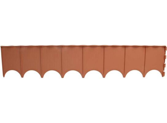 Obrzeże 59 x 11,6 cm komplet 10 sztuk jasny brąz HAGSEN