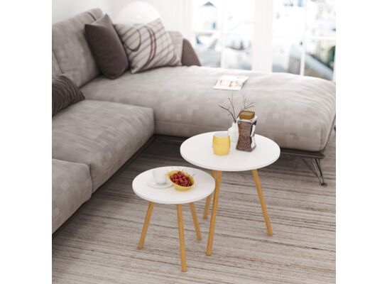 Stolik MDF 2 szt. duży/mały