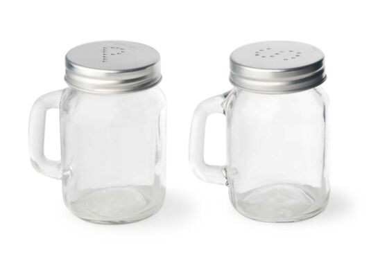 Przyprawnik sól/pieprz 5 x 7,5 x h8,5 cm