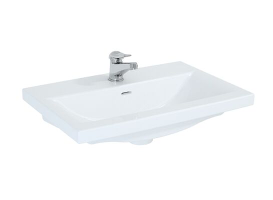 Umywalka milos white 60,5 x 4,2 x 40,5 cm Elita