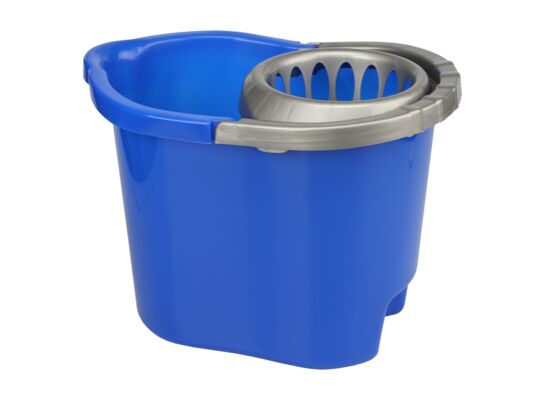 Wiadro 13l z wyciskaczem EASY niebieskie