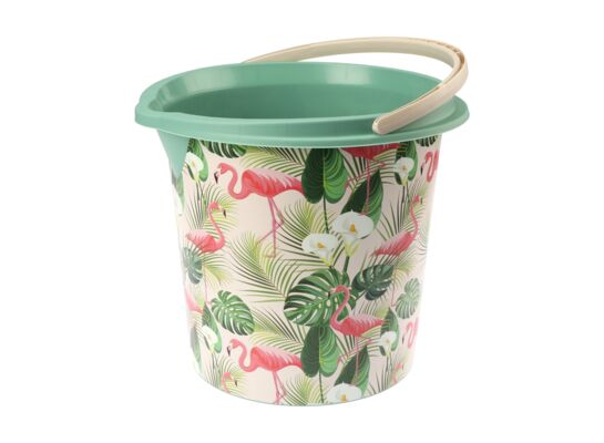 Wiadro 10l IML Vario Art Flamingo
