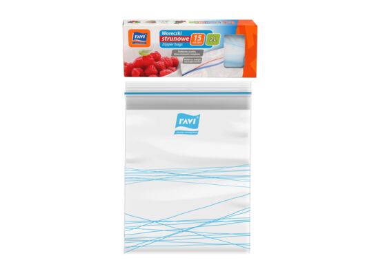 Woreczki strunowe 2 l 15 sztuk