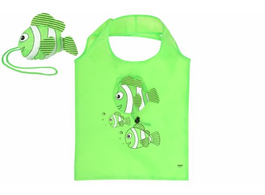 Torba na zakupy składana 38 x 58 cm Green FISH