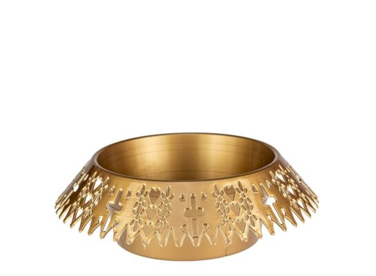 Miska Korona 23 cm złota