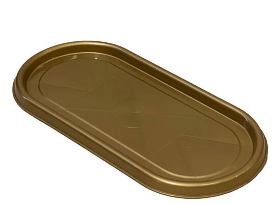 Podstawka pod znicze 35 x 15 cm złoty