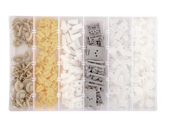 Zestaw spinek samochodowych Renault 300 szt.