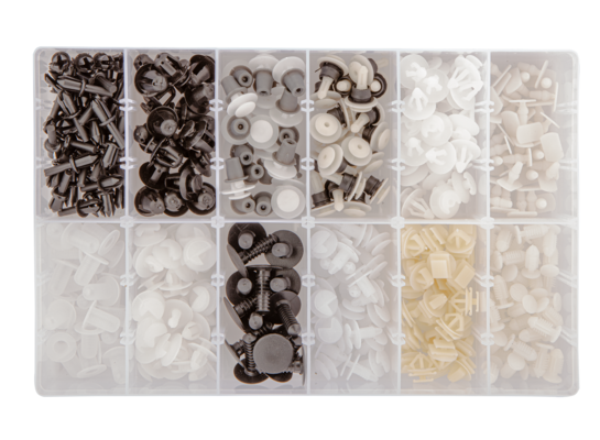 Zestaw spinek samochodowych Peugeot 345 szt.