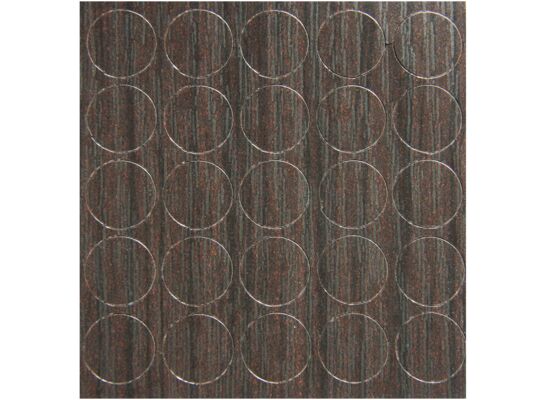 U Zaślepka samoprzylepna WENGE (159)(listek=25szt)