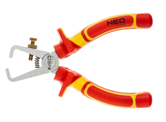 Szczypce do zdejmowania izolacji 160 mm 1000V CrV polerowane NEO