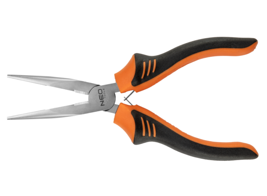 Szczypce wydłużone proste 180 mm NEO