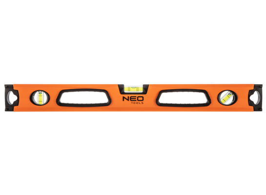 Poziomnica aluminiowa z uchwytem 3 libelle magnes frezowana dolna powierzchnia 60 cm