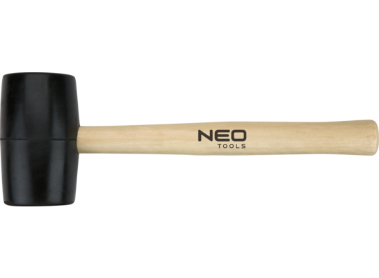Młotek gumowy 50 mm/340 g trzonek drewniany NEO