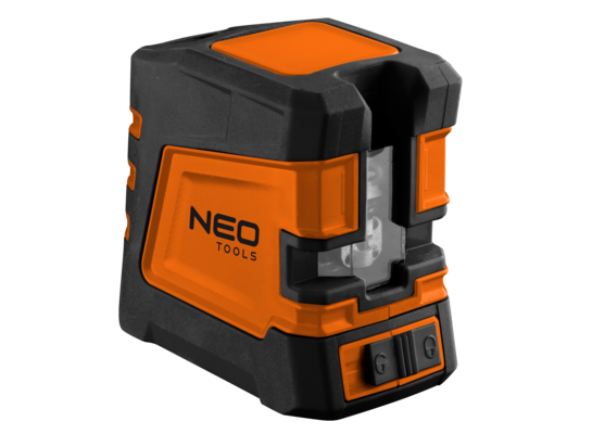 Laser krzyżowy 20 m zielony linia pozioma pionowa i krzyżowa uchwyt magnetyczny etui NEO