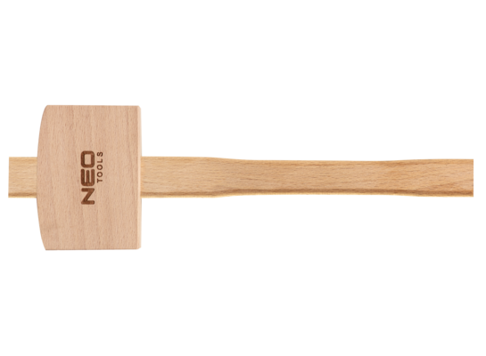 Młotek drewniany 315 g 100 x 70 x 46 mm długość 320 mm NEO