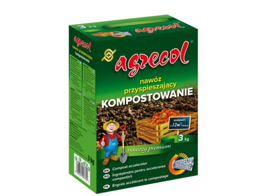 Nawóz przyspieszający kompostowanie 3 kg Agrecol