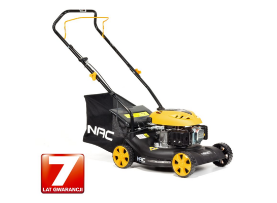 Kosiarka spalinowa pchana z koszem NAC