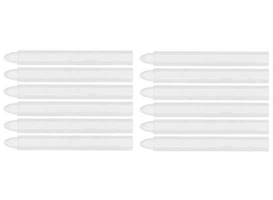 Kreda techniczna do znakowania biała 12 sztuk