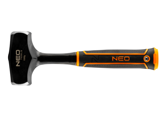 Młotek kamieniarski 1500 g monolityczna konstrukcja